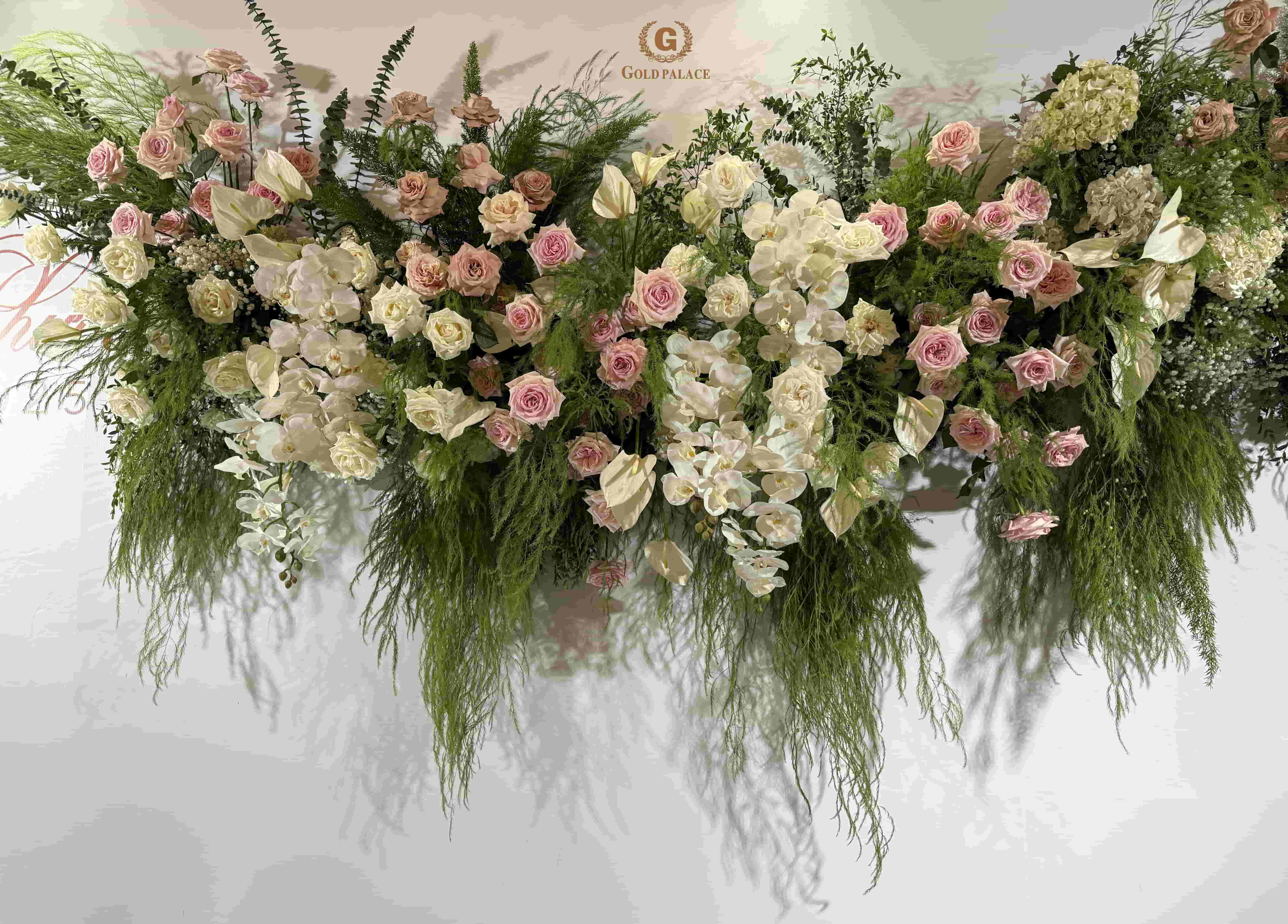 Backdrop hoa tươi