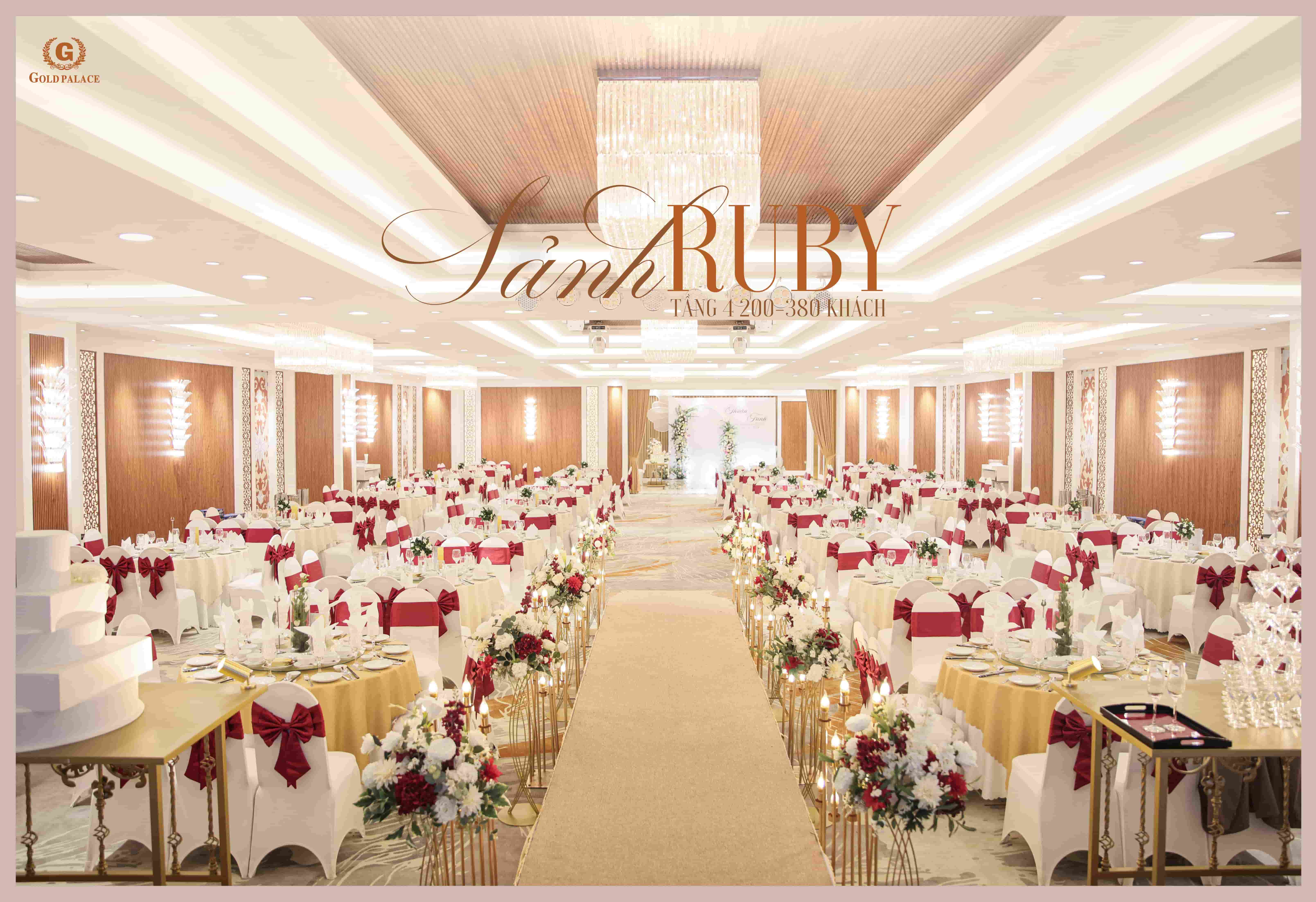 sảnh tiệc cưới đẹp
