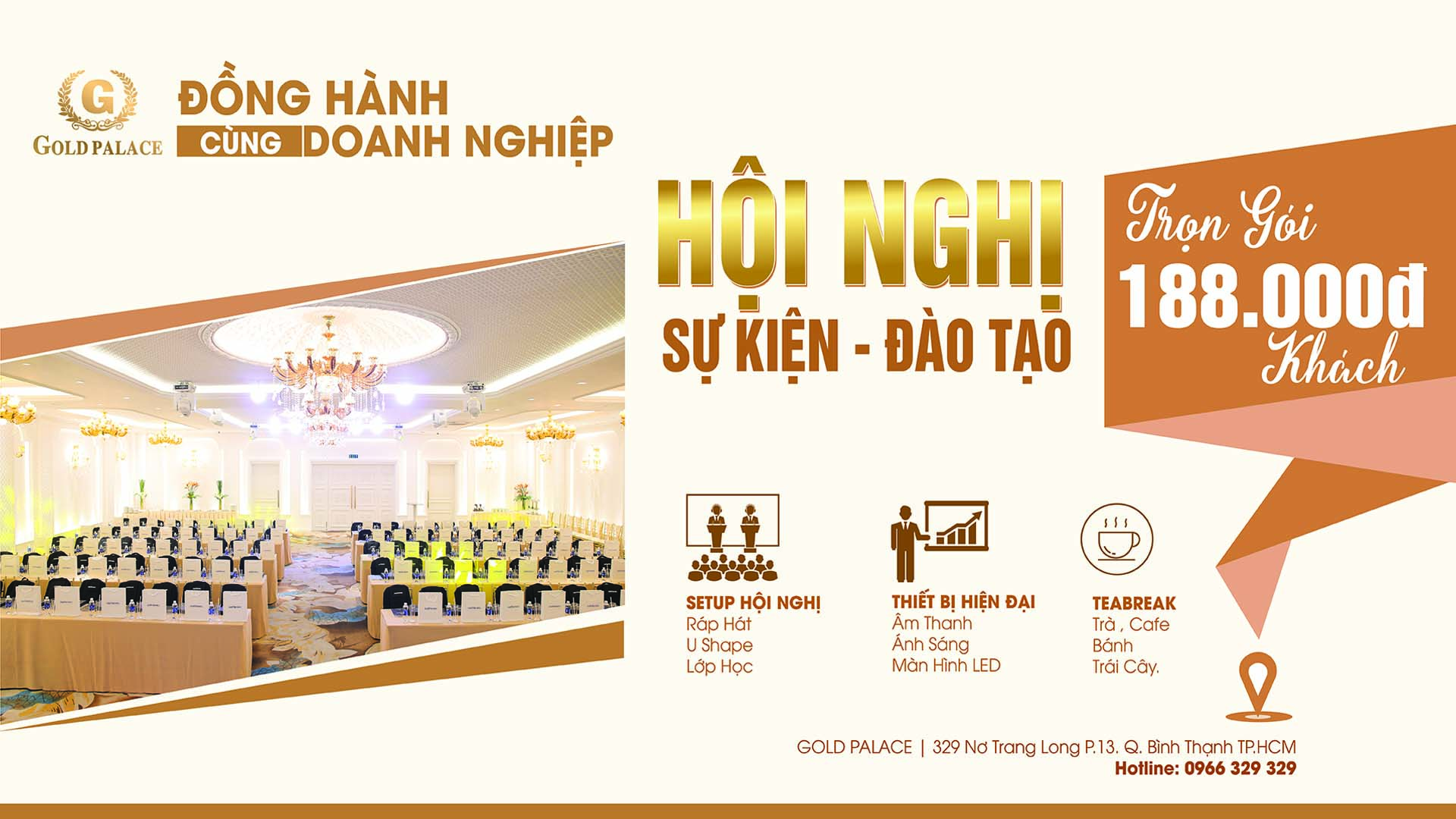 HỘI NGHỊ DOANH NGHIỆP SANG TRỌNG - CHỈN CHU 188.000VNĐ/KHÁCH 